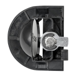 Замок пластиковый черный 30/32-16/13 IP31 EKF PROxima (50.00 шт.)