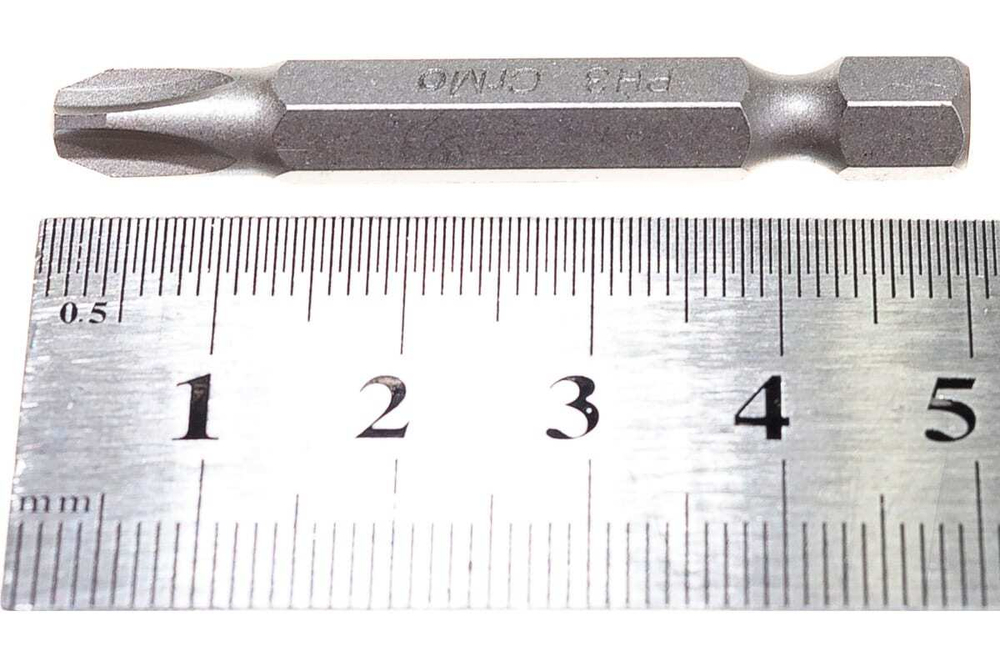 Набор бит PH3x50, сталь CrMo, 5 шт.// Сибртех