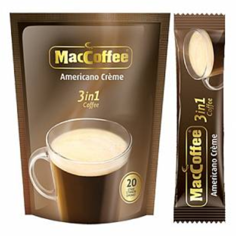 Кофе Maccoffee Americano Creme 3в1 20 шт