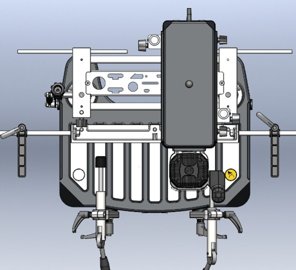 Портативный копировально-фрезерный станок для изготовления алюминиевых фасадов RITIM ADRIATIC IP