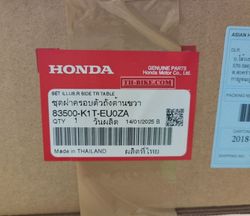 83500-K1T-EU0ZA. COVER SET, R. SIDE (WL). HONDA
