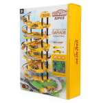 Набор "Паркинг" парковка многоуровневая, 82 дет., в комп. машинки, вертолет, свет/звук. эффекты,