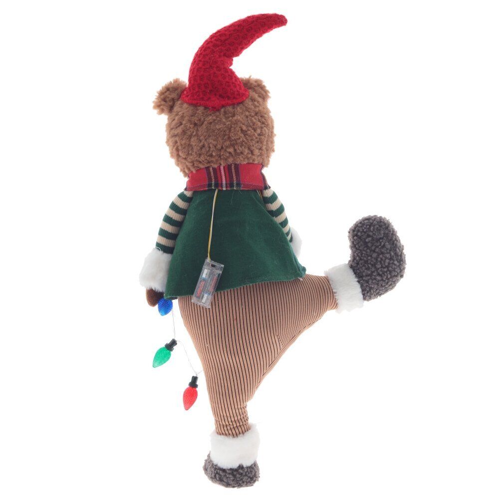 GAEM Игрушка набивная с подсветкой "Медвежонок" (2хААА, н/п), L40 W16 H73/59 см