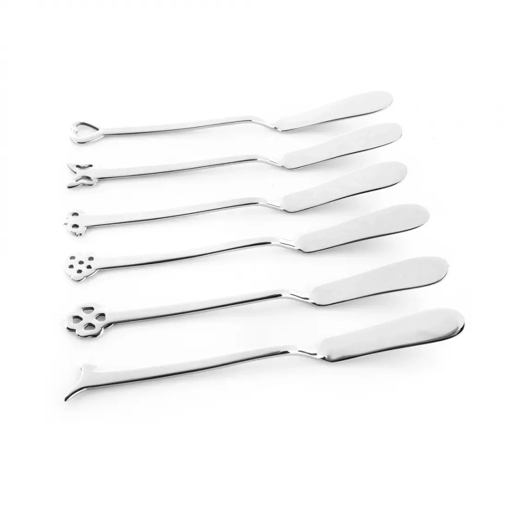 Набор ножей для масла 6шт Mepra Evento