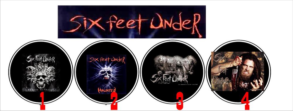 Значок Six Feet Under ( в ассортименте )