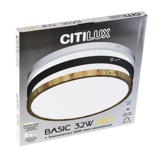 CL738322V Бейсик Клен Св-к Накл. LED 32W*Мульти