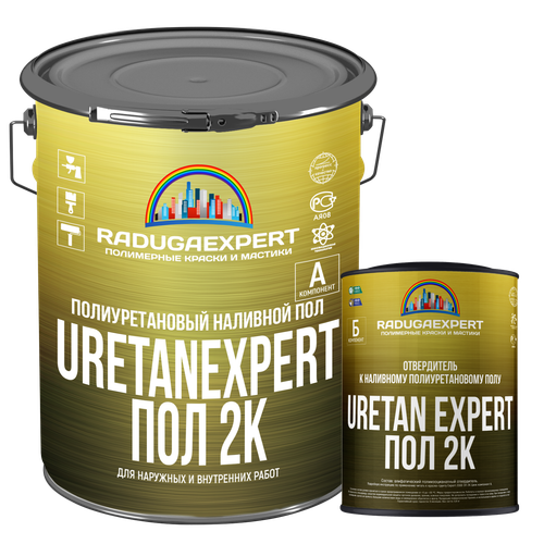 Полиуретановый наливной пол UretanExpert Пол 2К