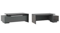 Стол письменный на опорной тумбе