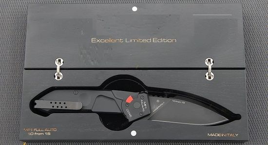 Складной нож Extrema Ratio 133MF1F.AUTOSER - -автомат "MEDIUM FOLDERS" c клинком из стали Böhler N690, рукоять Anticorodal®