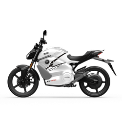 Электромотоцикл WHITE SIBERIA SUPER SOCO TS STREET HUNTER PRO Белый