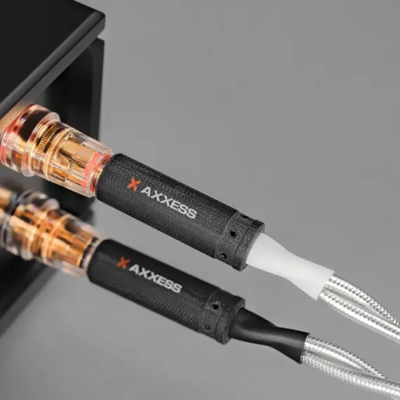 Axxess Speaker Cable Silver Banana 3m