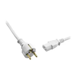 Oehlbach PERFORMANCE Powercord C13 White 1.5m
