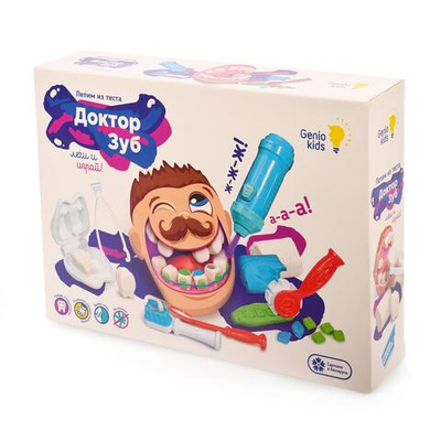 Набор для лепки «Доктор Зуб» (Genio Kids-art)
