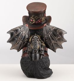 Veronese WS-1358 Статуэтка в стиле Стимпанк «Кот-изобретатель»