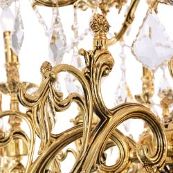 Хрустальная люстра Maytoni Monica DIA882-PL-30-G