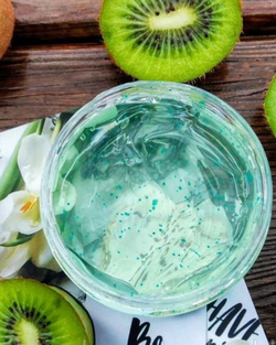 Ночная маска для лица с киви и муцином улитки, 120г