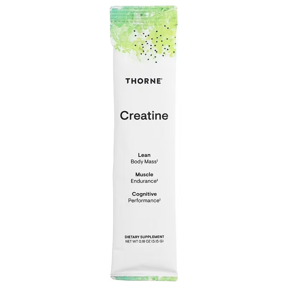 Thorne, Creatine 30 пакетиков в стиках по 5,15 гр.