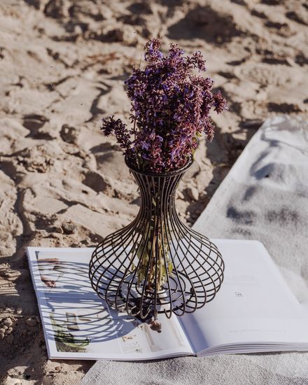 Корзина для пробок «Ваза Лофт», 21,6×21,6×26,5 см, цвет коричневый