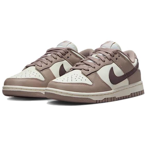 Кроссовки NIKE Dunk для скейтбординга Низкие Бежево-коричневые женские