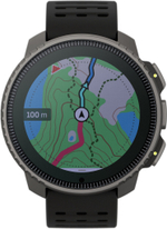 Часы Suunto Vertical Titanium Solar Black, черные, SS050858000
