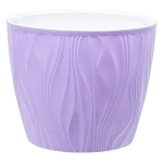 Кашпо для цветов пластиковое 3л d-18 см «Венеция» Лаванда