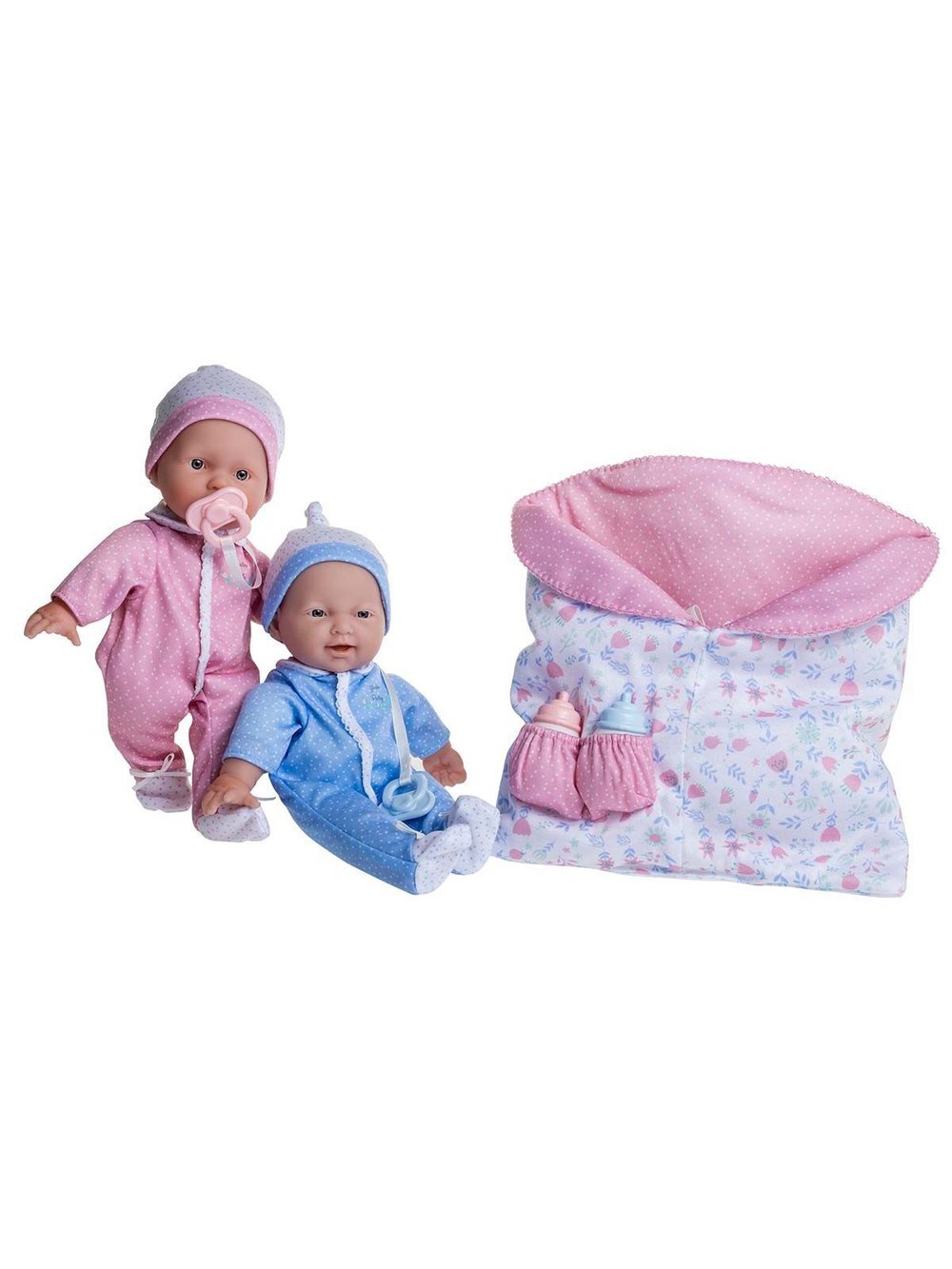 Набор кукол 2шт BERENGUER мягконабивные 28см La Baby (13140)