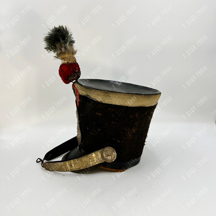 Гренадёрский офицерский кивер образца 1830 г. Франция, 1-я пол. XIX в. Июльская монархия.