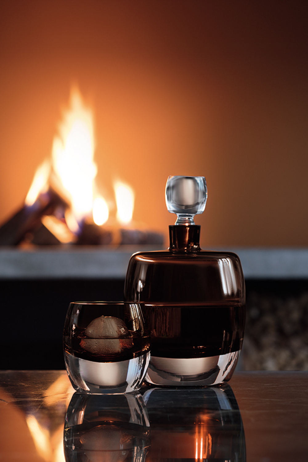 Декантер Whisky Club, коричневый