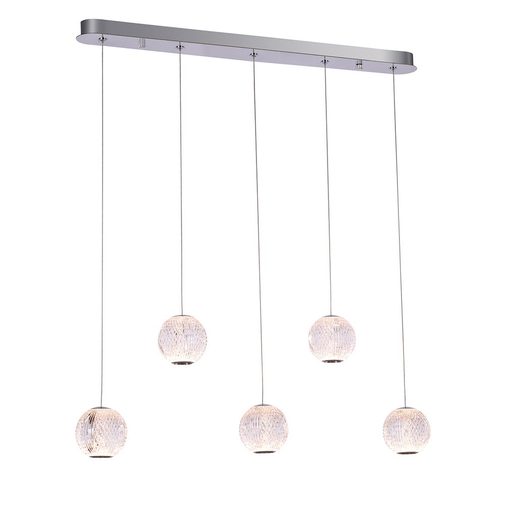 Подвесной светильник MD20001012-5B chrome