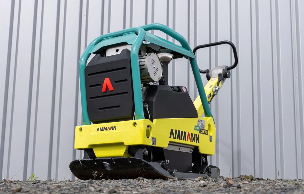 Виброплита дизельная Ammann APR 52/75 - [397 кг / 52 кН / Hatz 1B40]
