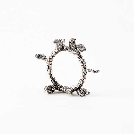 Кольцо для салфеток "Шишки"