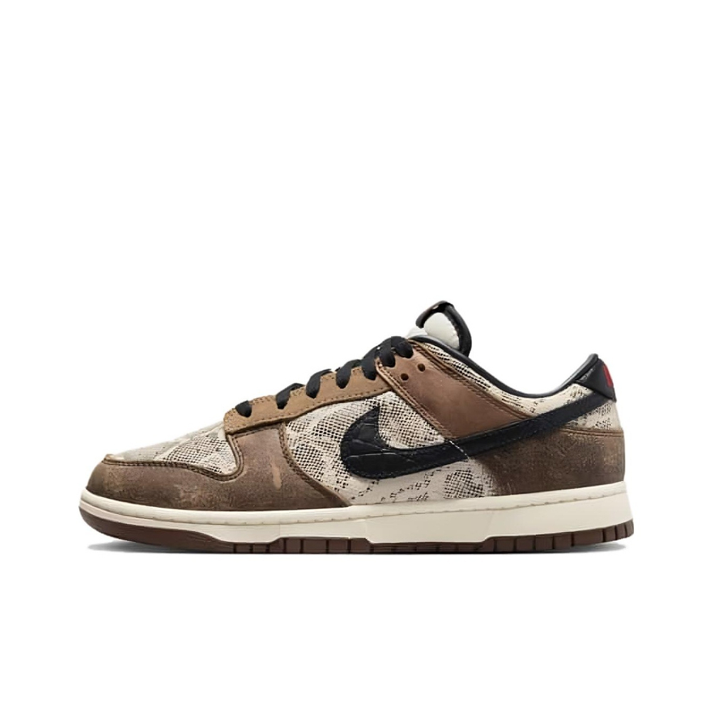 Кроссовки Nike Dunk Low Brown Snakeskin