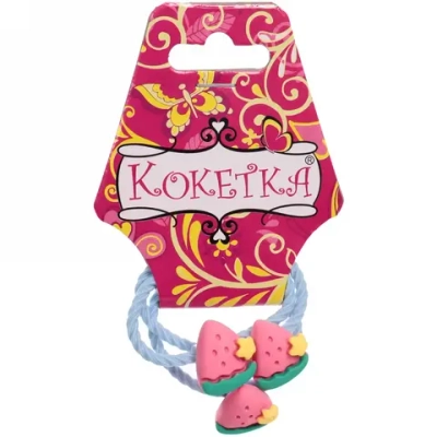 Резинки для волос детские 3шт «Кокетка - Baby style», арбузики, d-3,5см