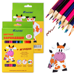 Карандаши 18цв. "Сделай сам" коробка 7303Т-18 (Josef Otten)