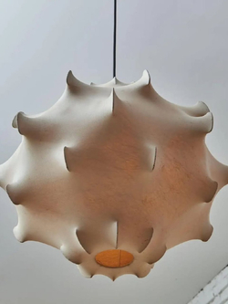 Люстра из перетянутого шёлка 🤍