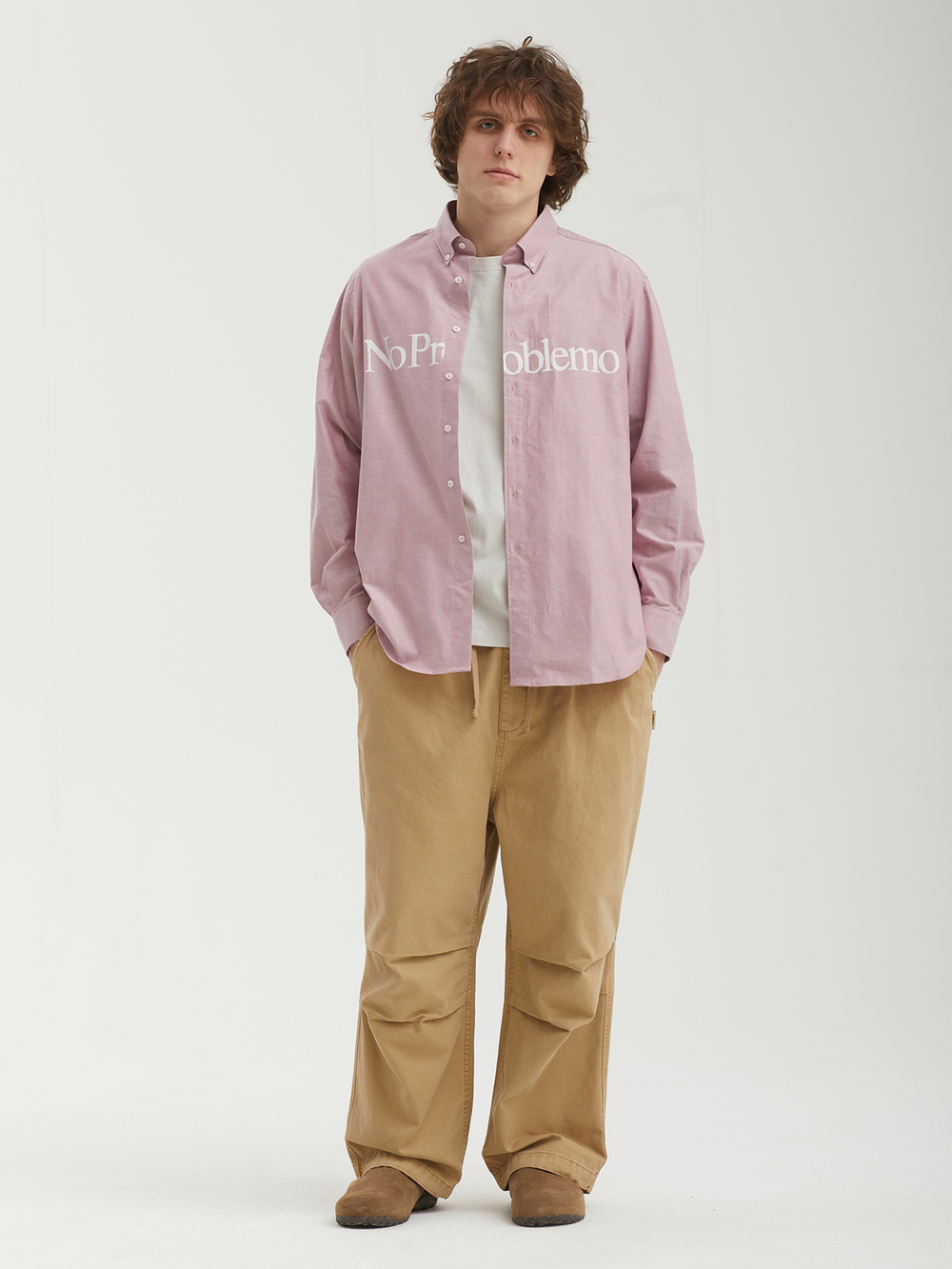 Мужская Рубашка No Problemo