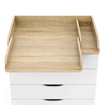 Комод Атон СИРИУС-2 WOOD ПВХ 800/4 дуб сонома