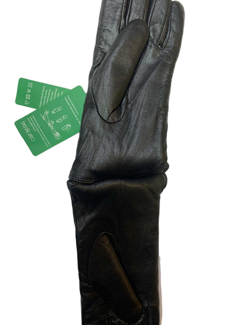 Перчатки. Женские. Материал верха: Кожаные. Подклад: Набивная шерсть или мех. 10 шт в упаковке.