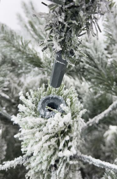 Искусственная ель Альпийская Люкс 215 см с освещением