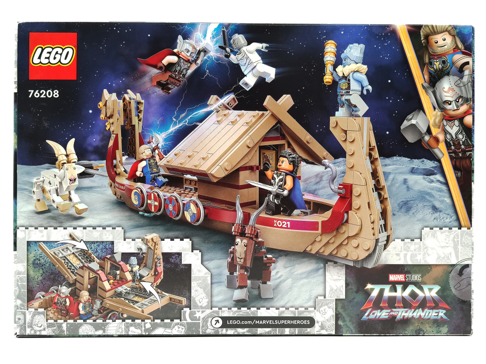 Конструктор LEGO Marvel 76208 Thor Козья лодка