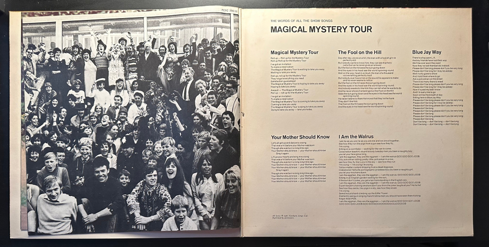 The Beatles - Magical Mystery Tour (Англия 1976г.)