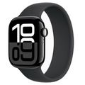 Apple Watch Series 10 GPS 42mm Jet Black Aluminium Case with Black Sport Band