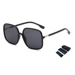 FireMonkey Fashion Trend Plate Frame Square Ink Lenses Unisex