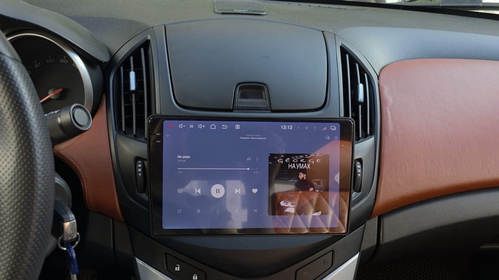 Магнитола для Chevrolet Cruze 2012-2015 (рамка черная) - Redpower 85048B PRO/PROmax ТОП звук, 2K QLED, Android 14, CarPlay, 4G SIM-слот