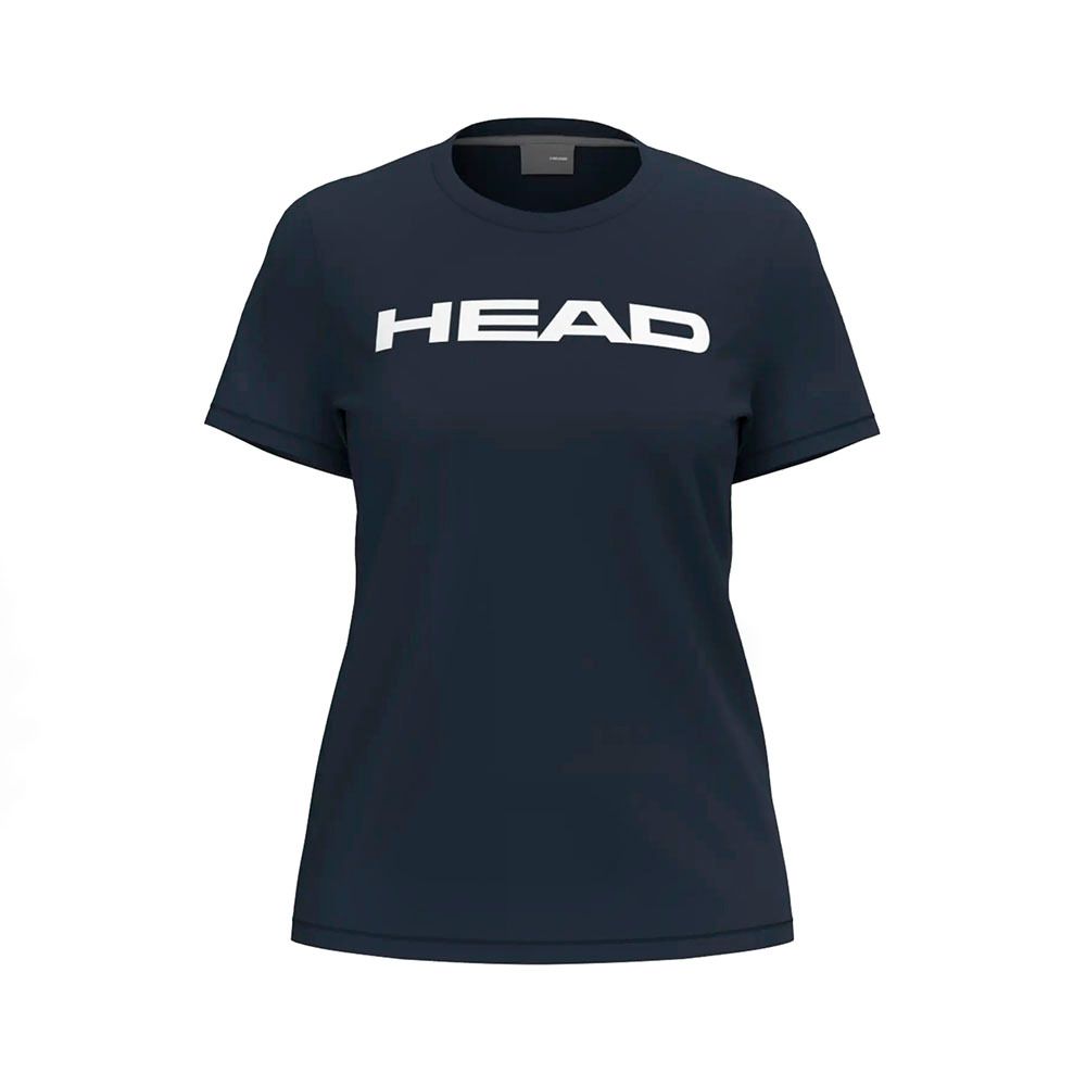 Футболка женская HEAD Club Original T-Shirt W 814845-NV-M, р.M, полиэстер, хлопок, эластан, т.синий