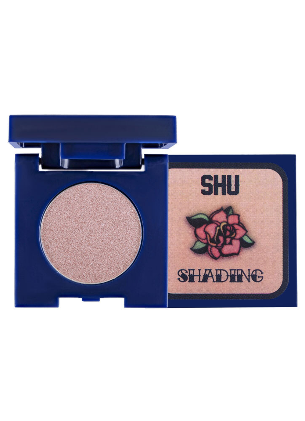 SHU Тени для век Shading, моно, тон №124, Розовый, 0,8 гр