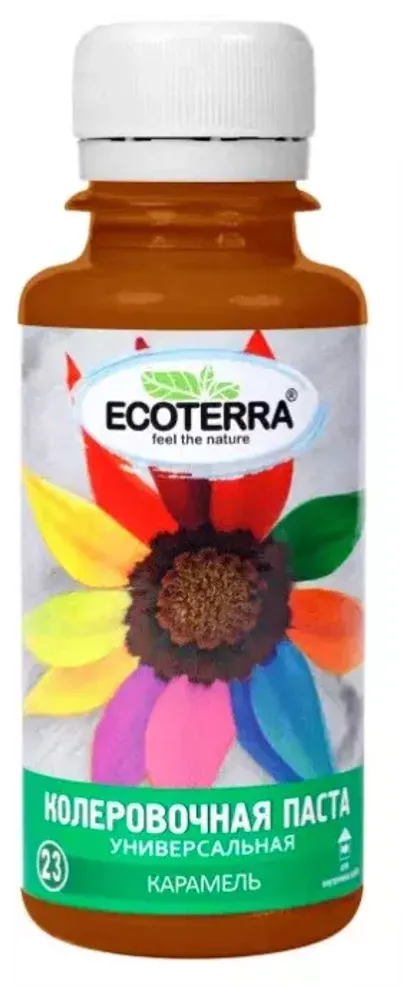 Колер паста универсальная 0,1л ECOTERRA карамель
