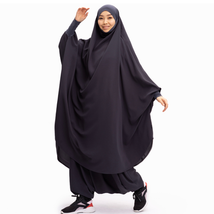 SET SHALVAR/KHIMAR MEDINA SILK