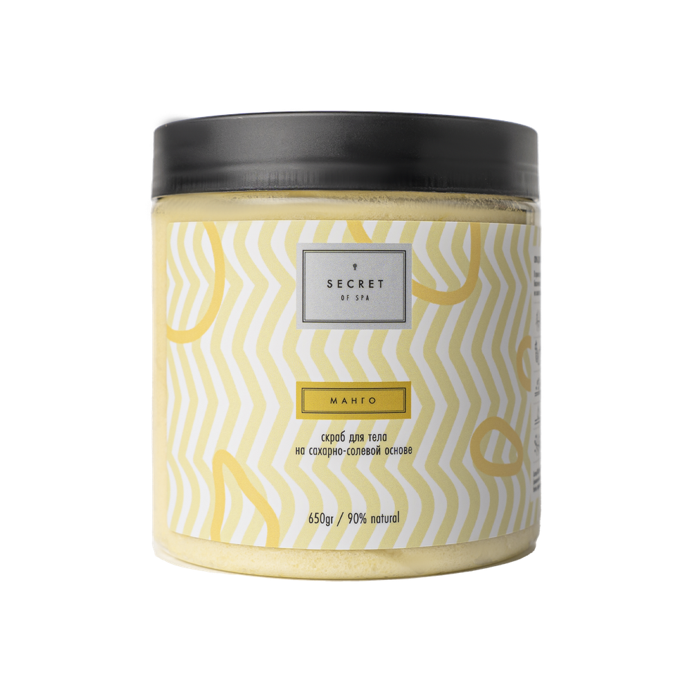 Скраб на сахарно-солевой основе «Манго» (Khayte) SECRET OF SPA 650 г