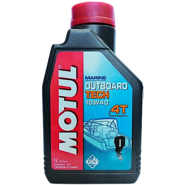 Масло мотор. 4T полусинт. Motul Outboard Tech 10W40 1л